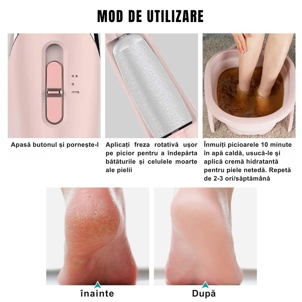 Freza electrică pentru pedicură